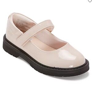 Thereabouts Flutter Girls’ Round Closed Toe Mary Jane Nude Shoes